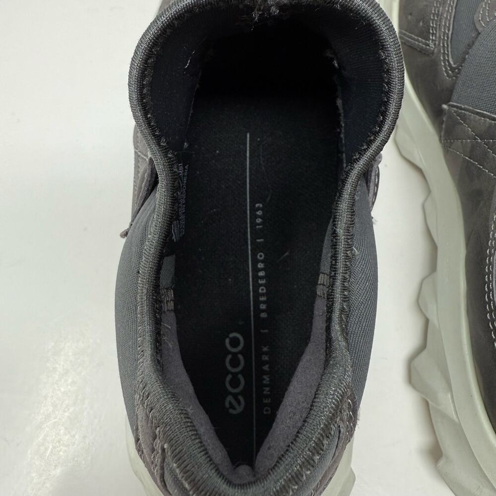 Ecco Sport Mx Low Womens Size EU 38 US 7-7.5 Gray Camo Slip On Shoes - Picture 5 of 15